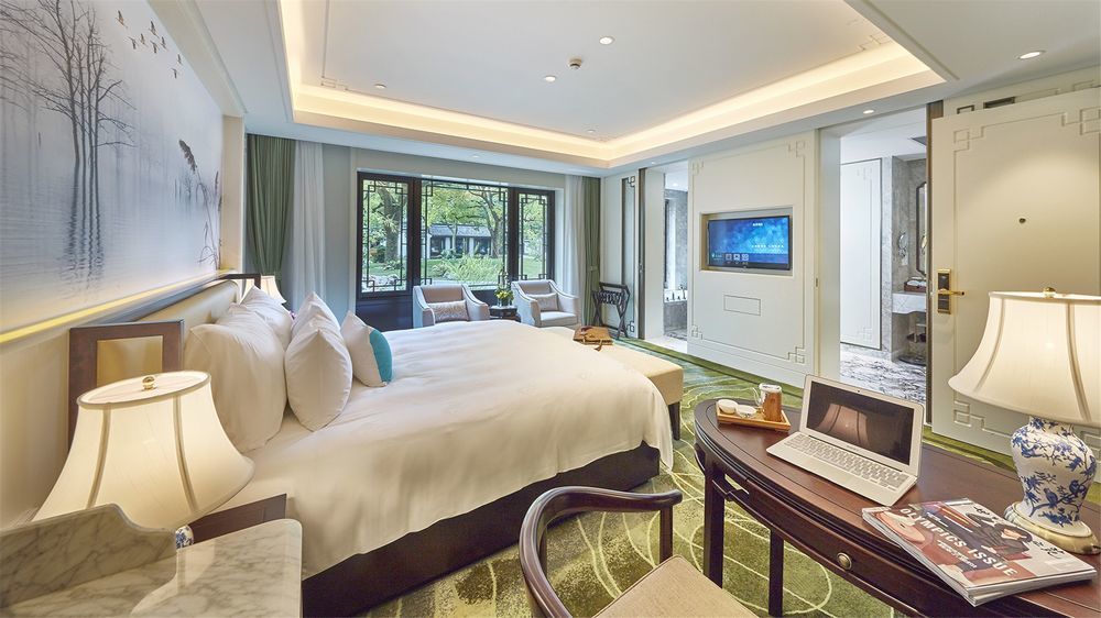 Liuying Hotel West Lake Hangzhou Bagian luar foto