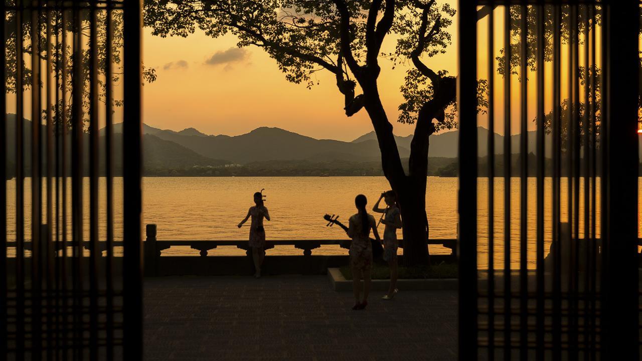 Liuying Hotel West Lake Hangzhou Bagian luar foto