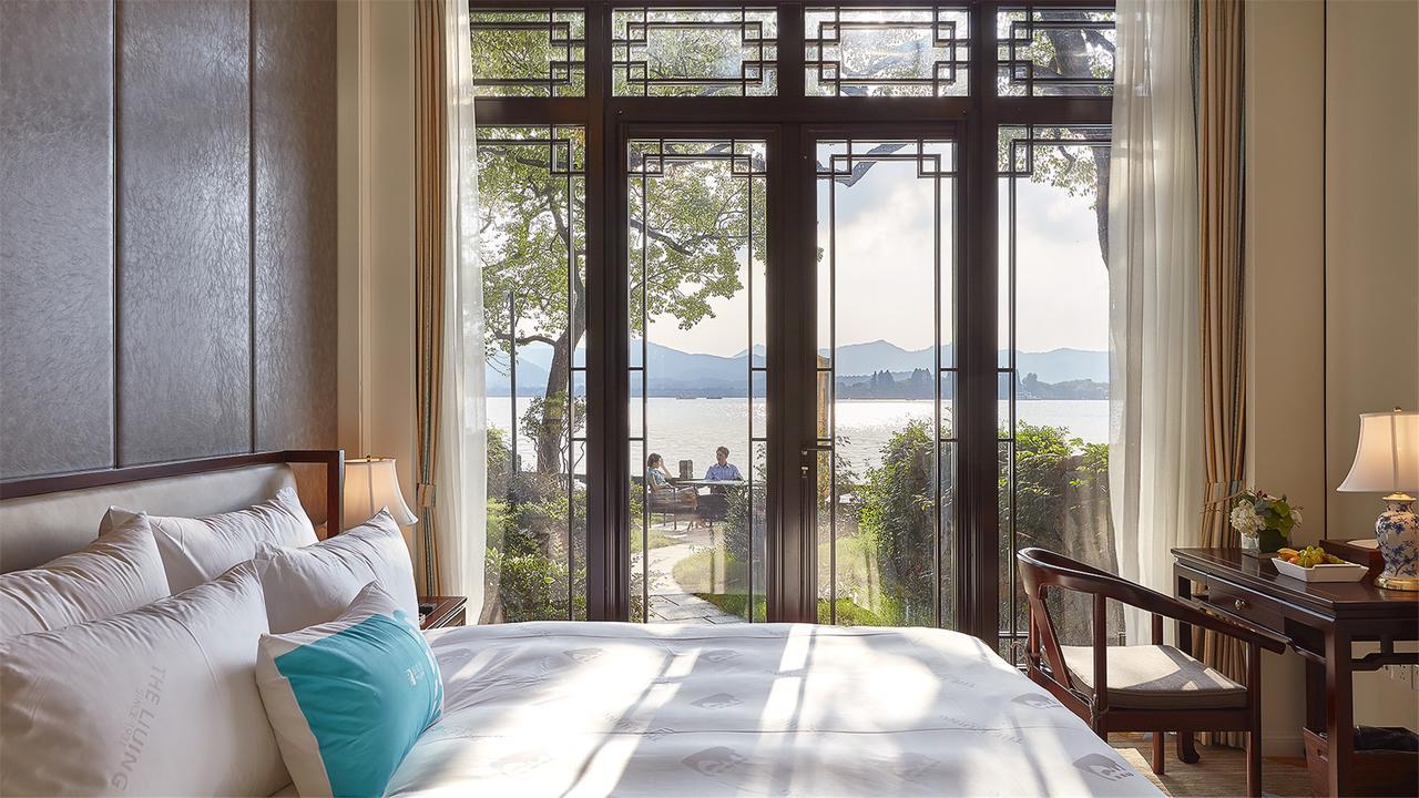 Liuying Hotel West Lake Hangzhou Bagian luar foto