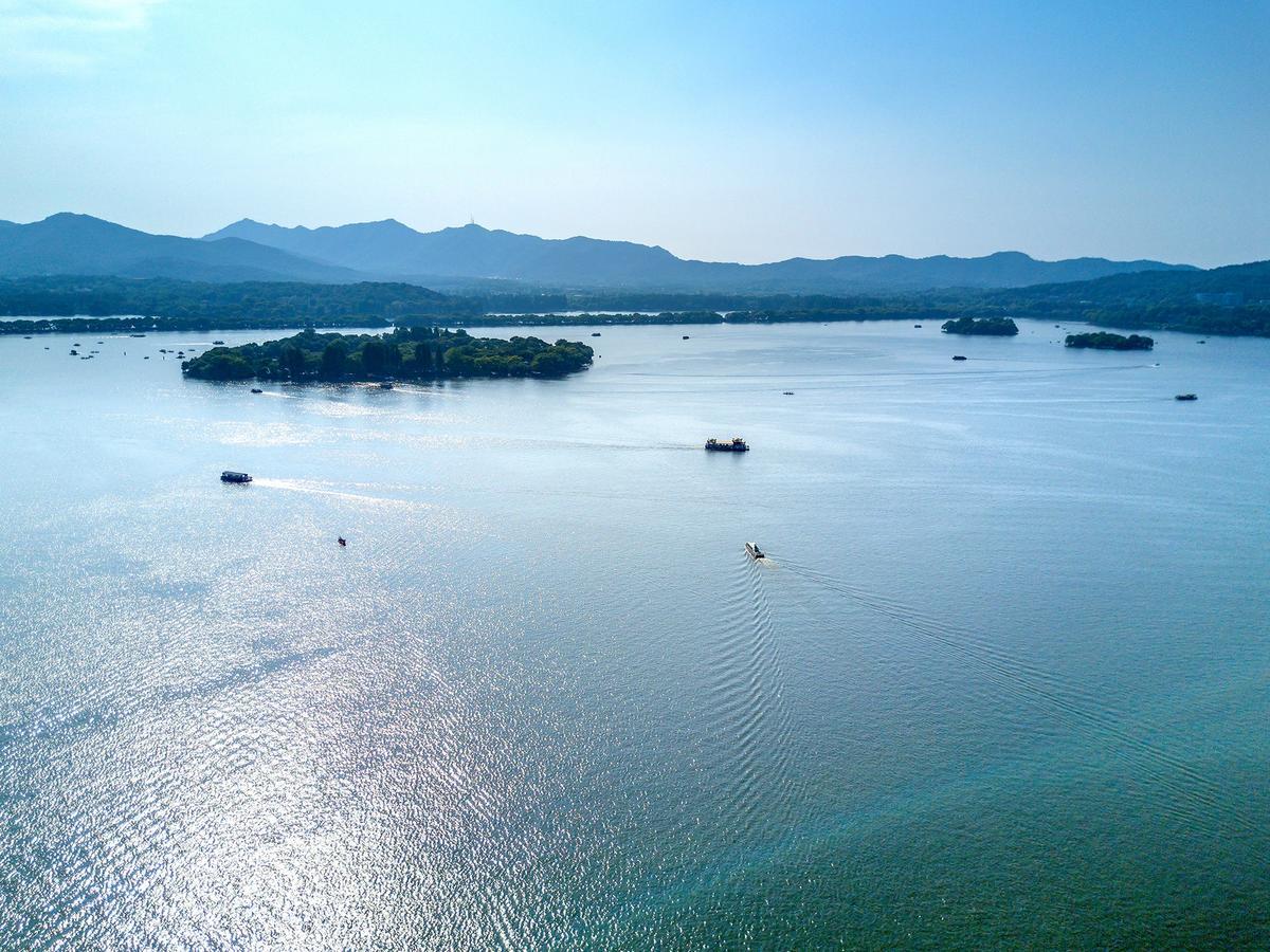 Liuying Hotel West Lake Hangzhou Bagian luar foto