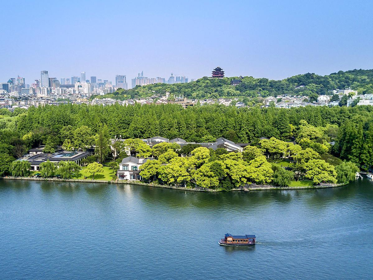 Liuying Hotel West Lake Hangzhou Bagian luar foto