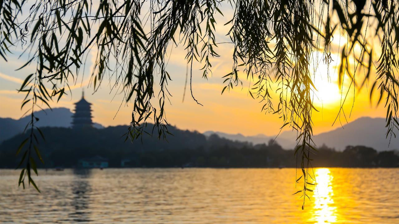 Liuying Hotel West Lake Hangzhou Bagian luar foto