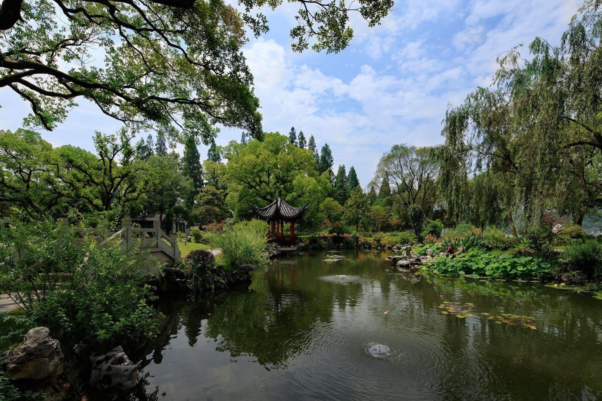 Liuying Hotel West Lake Hangzhou Bagian luar foto