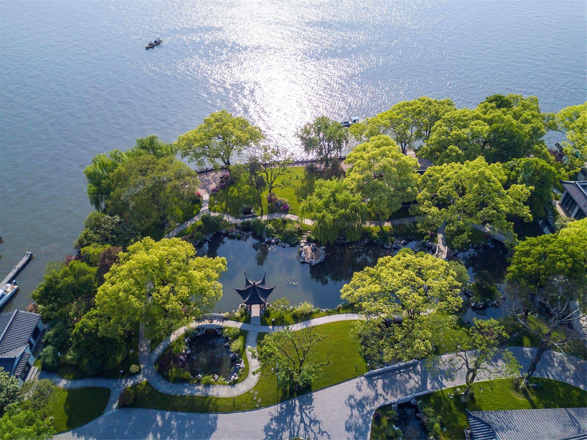 Liuying Hotel West Lake Hangzhou Bagian luar foto